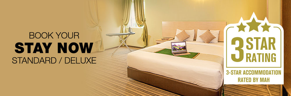 Standard or Deluxe Room Lowest Price RM88